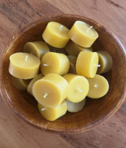 10 cupless tea lights