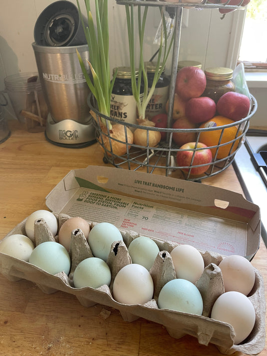 beyond organic, farm fresh eggs