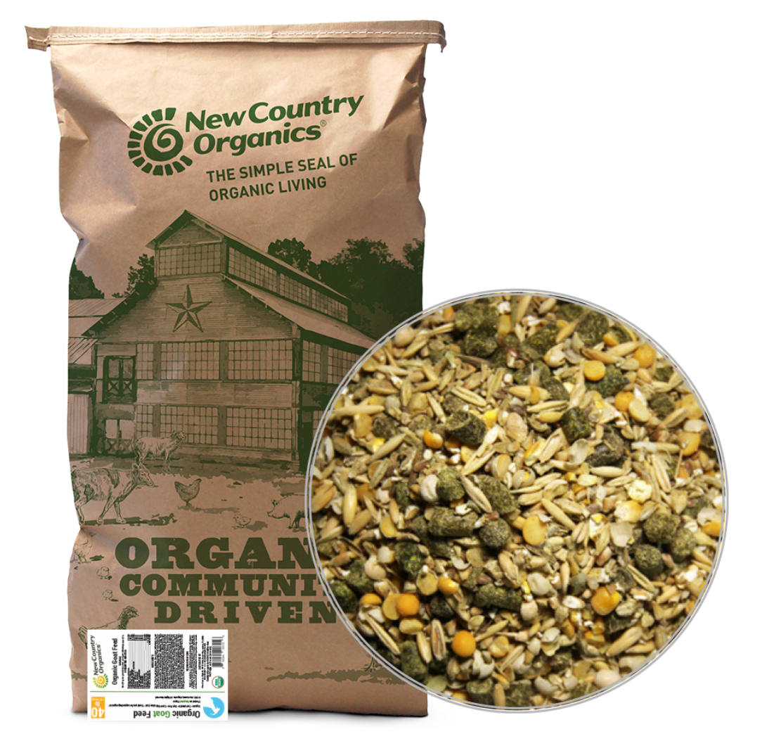 Organic Goat Feed, 40lbs