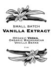 Homemade, Small Batch Vanilla Extract 2oz